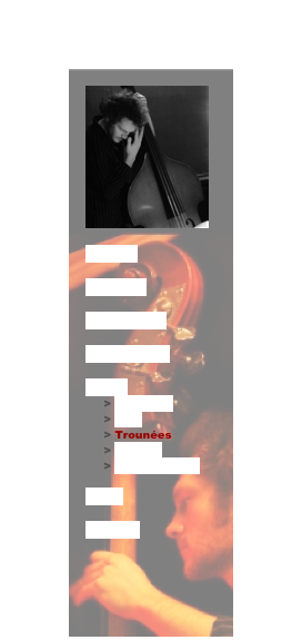 ￼

Accueil

Activités

A propos de

Espace Pros

Passif
     > Side man
     > Live
     > Trounées
     > Albums
     > Ingénieur son

Liens

Contact